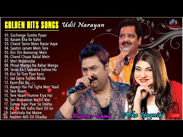 Kumar Sanu, Udit Narayan & Alka Yagnik 90’S Best Of Love Hindi Melody Songs #90severgreen #bollywood class=