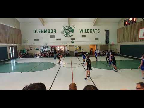 Bringhurst elementary VS Glenmoor elementary school girls basketball game 2023-2-27 first half