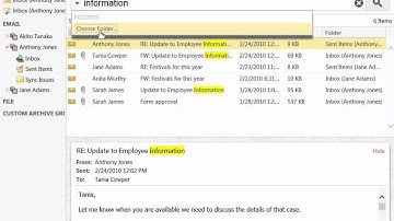 Enterprise Vault 11 0 1  Searching in multiple archives or folders wit