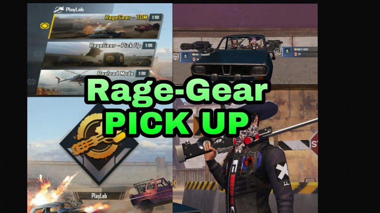 Rage-Gear Pick Up mode......new update is here Bois 