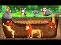 நிலத்தடி சிங்கம் - Underground Lion Tamil Story | 3D Moral Stories | JOJO TV Short Stories