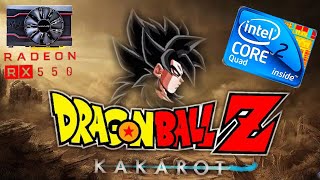 Dragon Ball Z Kakarot 2020 RX 550 4GB | Core2quad Q9650 | 8GB Ram | 60FPS | High graphics | Gameplay