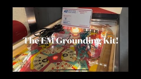 The Electromechanical (EM) Pinball Grounding Kit Mod Installation Guide - How to Ground Your EM Pin!