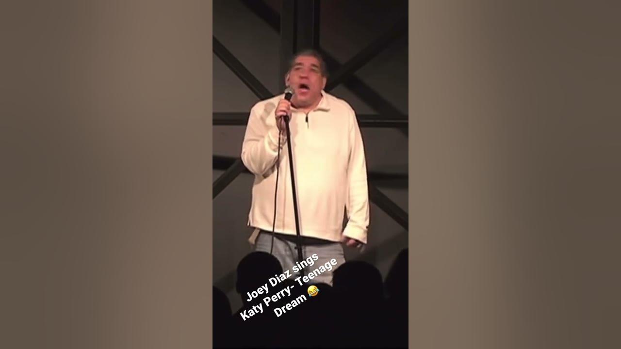 Singing Joey Diaz on Stage- Teenage Dream Singing Joey Diaz on Stage- Teenage Dream