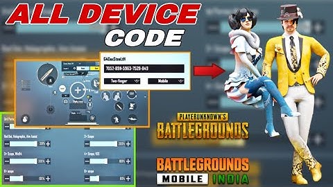 New Update 1.8.0 !! Best Sensitivity CODE + Control Setting PUBG Mobile | BGMI After Update 1.8.0