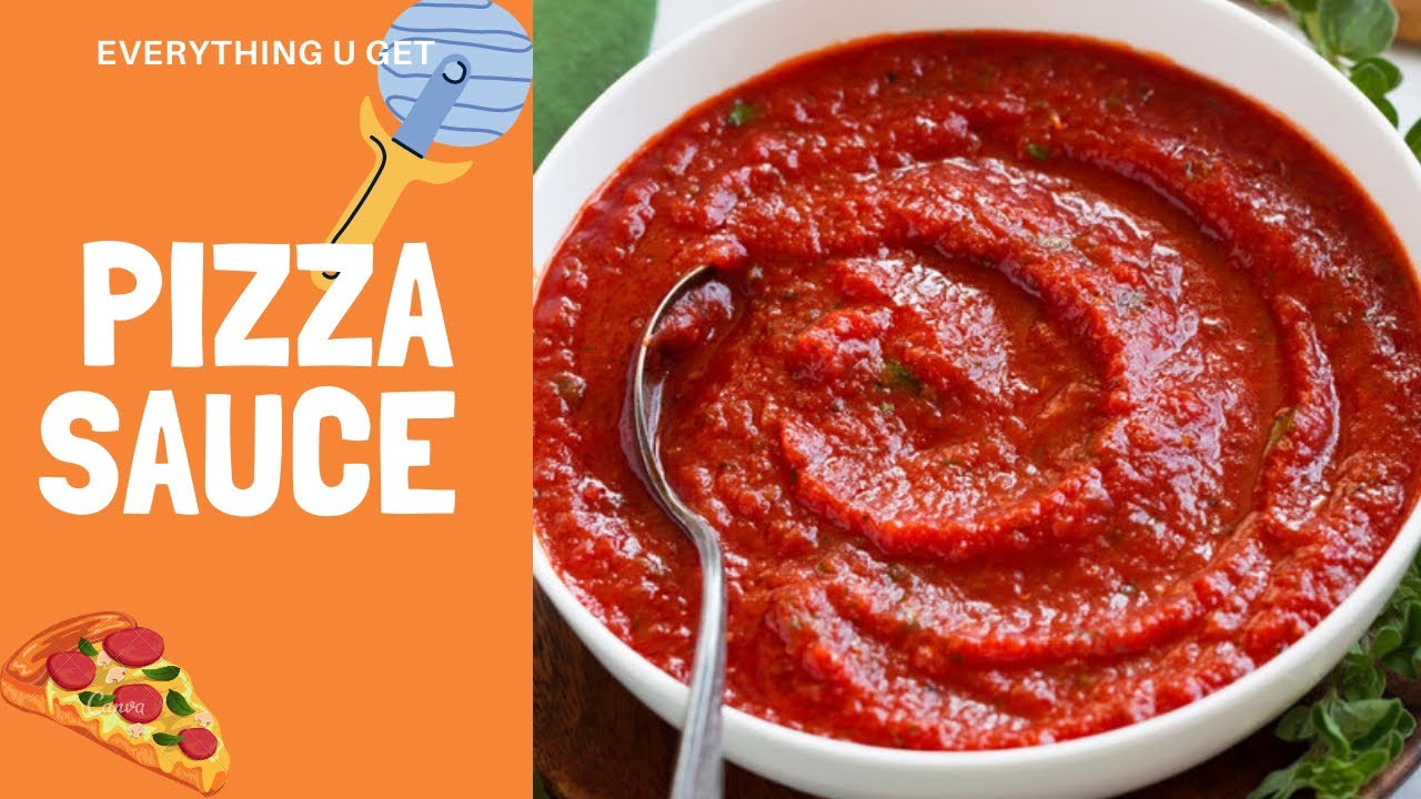 Pizza sauce 🍕 🍕 ||Everything u get || simple and hygienic pizza sauce
