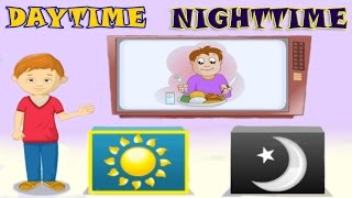 Daytime &amp; Nighttime, Sequence of Events - Quiz for Kids