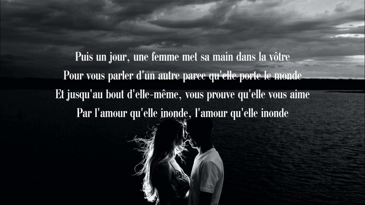 Et un jour une femme Florent Pagny, Christophe Maé (Lyrics) YouTube