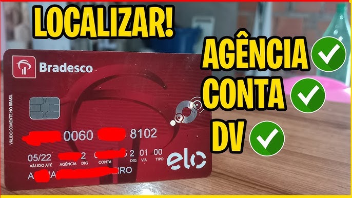 ONDE FICA? a AGÊNCIA, CONTA, DÍGITO Verificador e CÓDIGO CVV no NOVO Cartão  CAIXA POUPANÇA! 