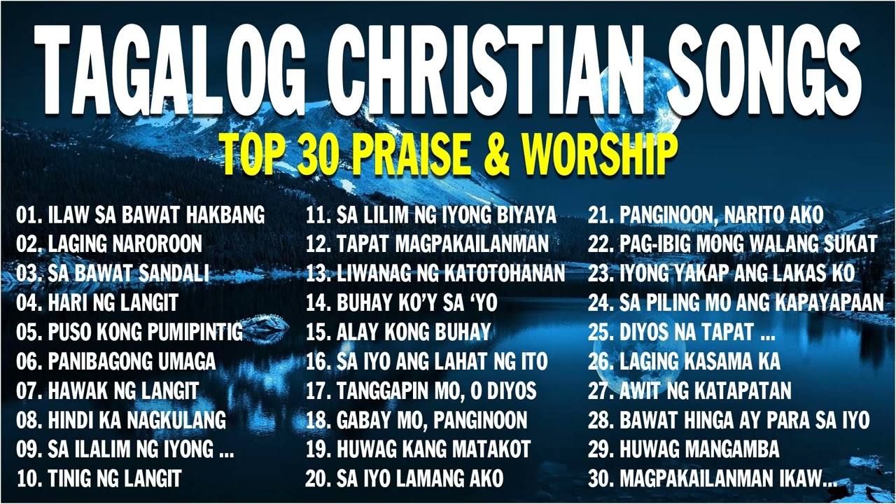BEST TAGALOG JOYFUL PRAISE AND WORSHIP 2025 🙏 Christian Songs ✝️ 2 Hours  Worship Special ⛪