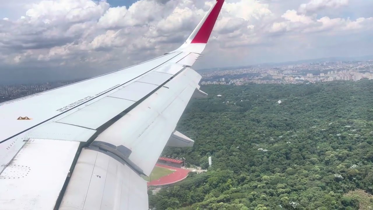 Aterrissagem em São Paulo - Congonhas