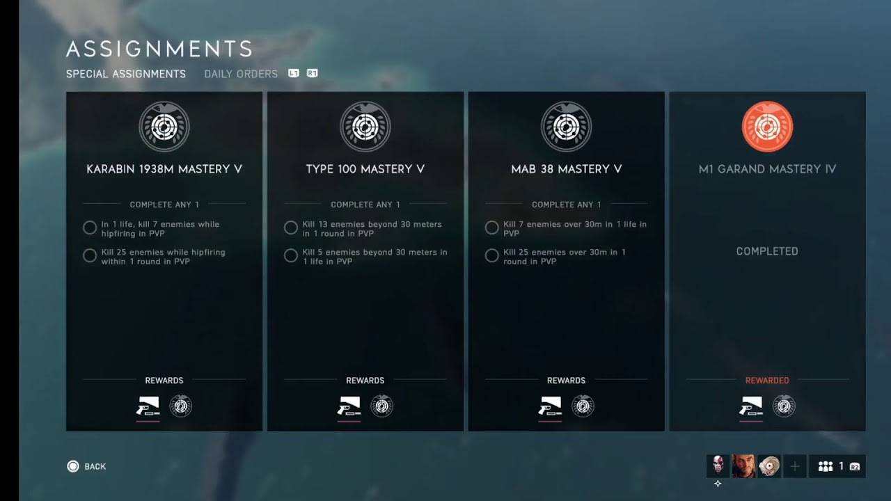 Battlefield 5 -- Chapter 5 -- Rank 116+ gold skin grind