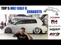 Top 5 MK7 Volkswagen Golf R Catback Exhausts