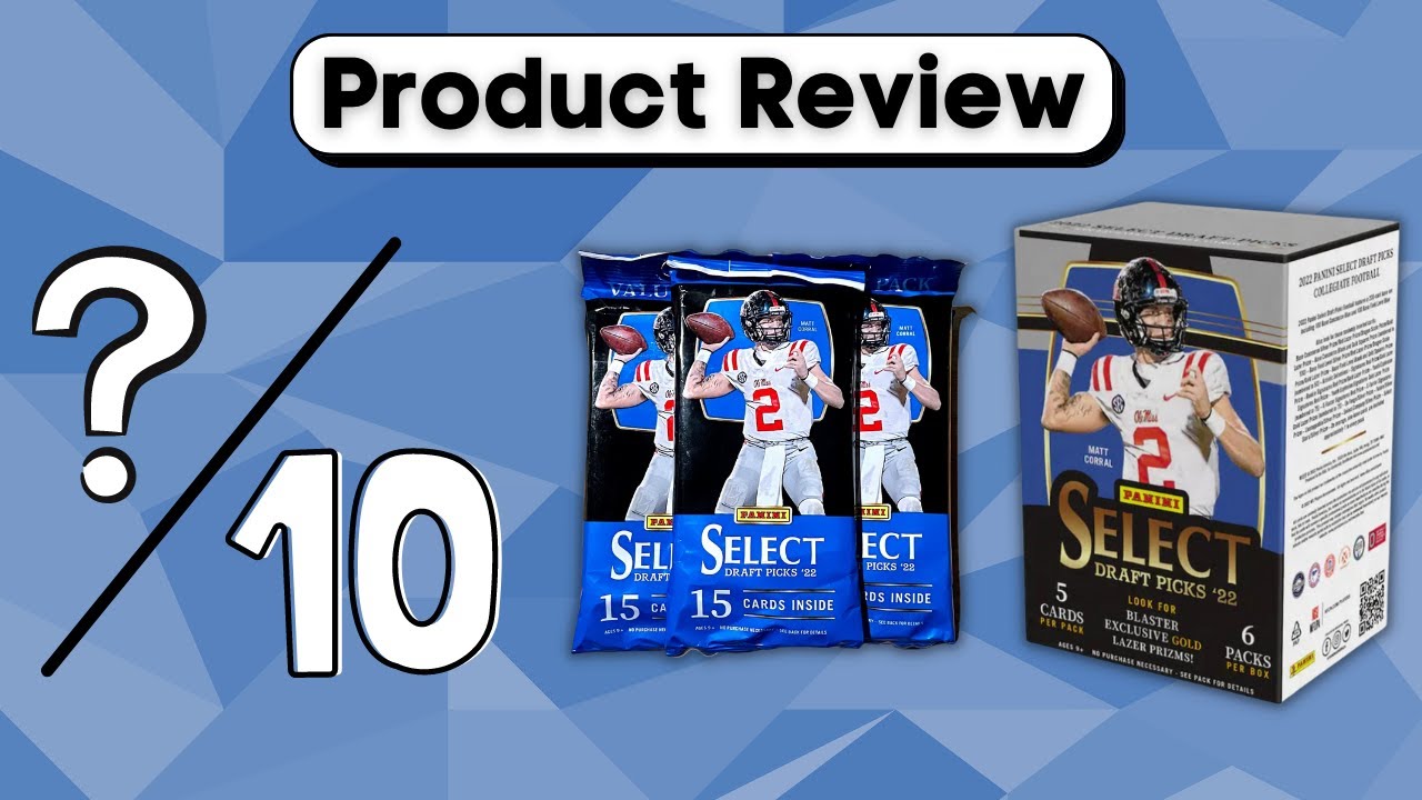 2022 Select Draft Picks PRODUCT REVIEW YouTube