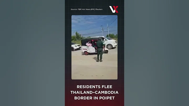 WATCH | Cambodians Flee Poipet As Fresh Clashes Erupt Along Thailand Border | VERTEX