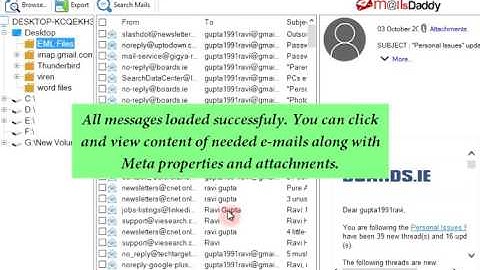 MailsDaddy EML to PST Converter[Official] – Export EML to PST format
