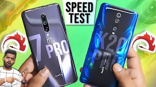 Redmi K20 Pro Vs Oneplus 7 Pro Speed Test: Rs 28,000 🤑 Rs 48,999