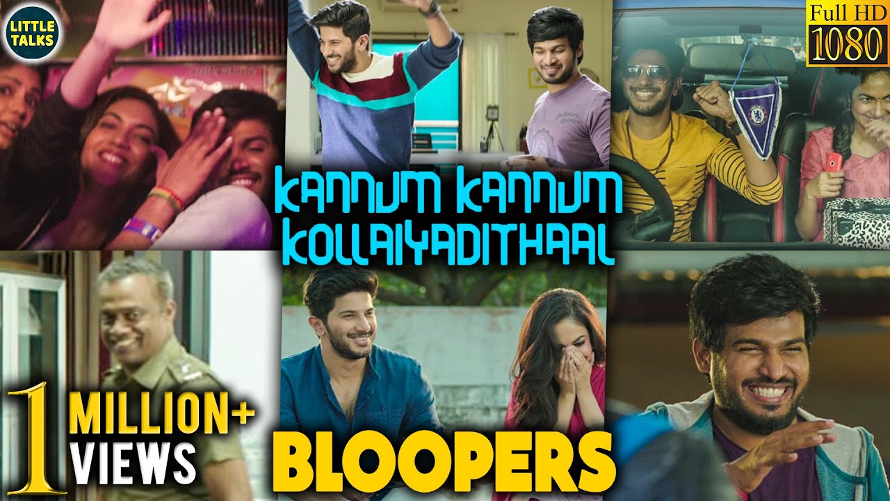 Kannum Kannum Kollaiyadithaal BLOOPERS | Official Making Video | Dulquer,GVM,Rakshan,Ritu,Niranjani