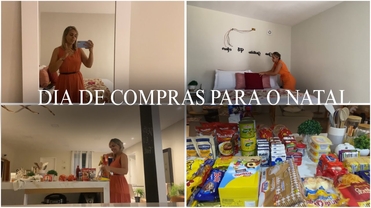 ￼ Dia de compra para o Natal | tudo para a ceia