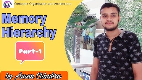 Lecture 32:- Memory Hierarchy Part -1.