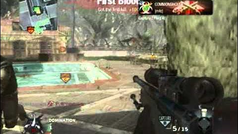 Black Ops - Random Tomahawk Across Villa