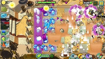 Plants vs. Zombies 2 Pyramid of Doom - level 96-100 || gameplay walkthrough