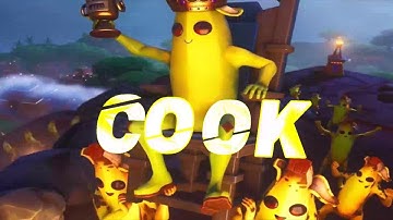 Cook Fortnite - Banana Skin - Intro Splash