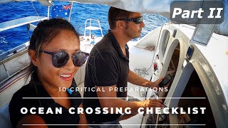 The COMPLETE OCEAN CROSSING CHECKLIST - PART II