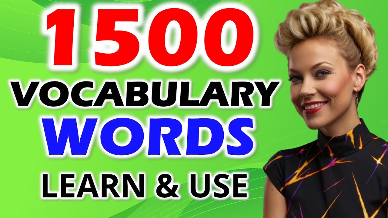 1500 Essential English Words for Daily Life | Master the Basics Fast ...