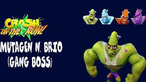 Crash On The Run OST Mutagen N  Brio Gang Boss