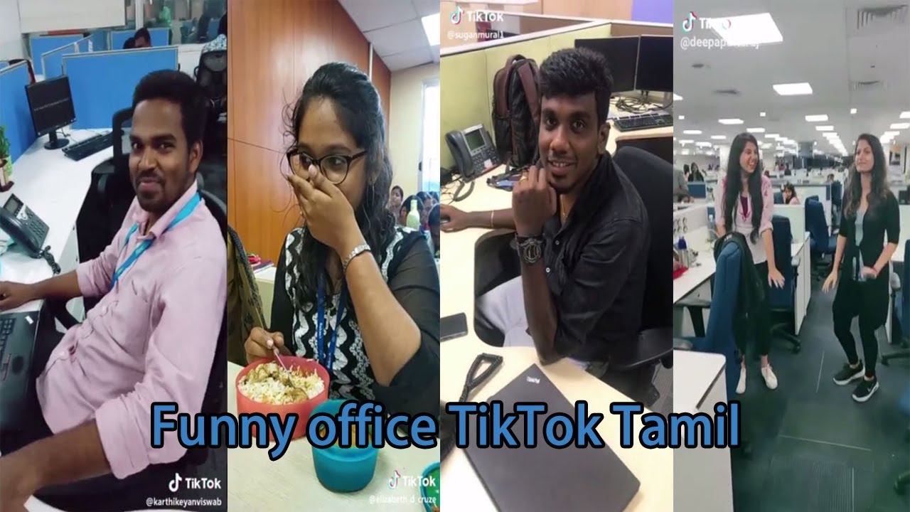 Office tiktok tamil comedy best funny videos collection - YouTube