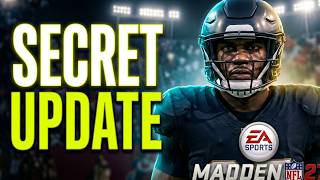 EA Just Dropped an UNANNOUNCED Madden NFL 27 Update!? (IT CHANGED EVERYTHING)