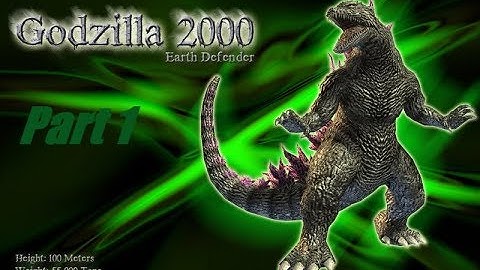 LETS PLAY Godzilla unleashed part 1