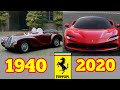 Ferrari Evolution (1940 -2020) // Ferrari History