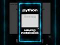 python tutorial #python #coding #education #shorts