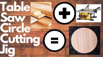 Table Saw Circle Cutting Jig