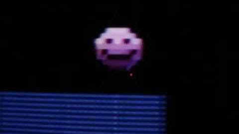 Smiley Face in Tracker does amazing artifacting