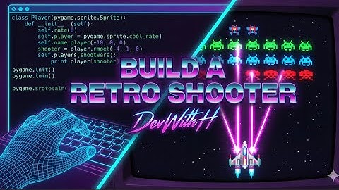 Build a Retro Space Shooter in Python (Pygame Tutorial)