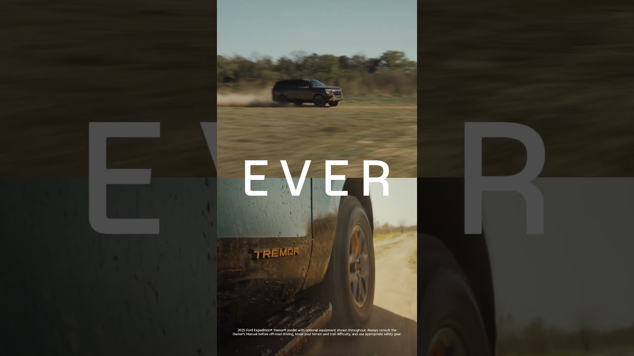 The All-New 2025 Ford Expedition&reg; Tremor&reg; SUV