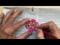 Artful Paper Clay Tutorial 2: How to Paint a Paper Clay Flower