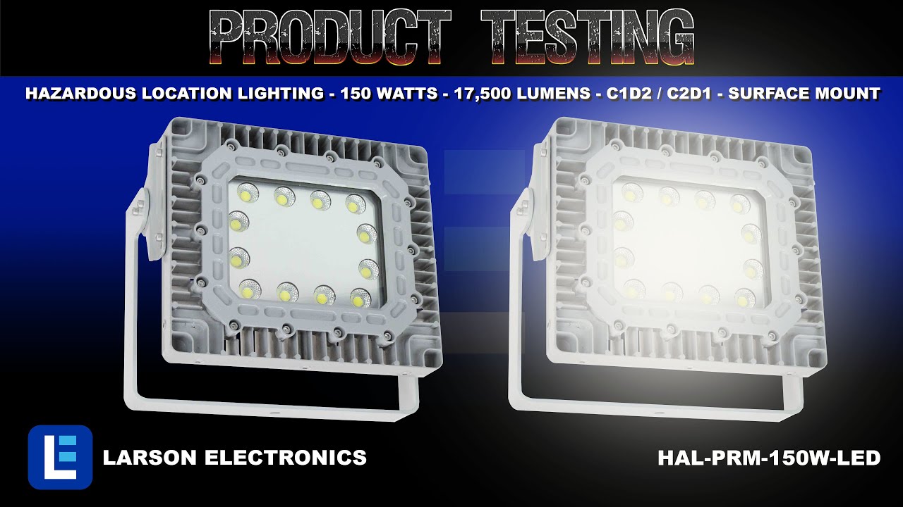 Hazardous Location Lighting - 150 Watts - 17,500 Lumens - C1D2 / C2D1 - Surface Mount