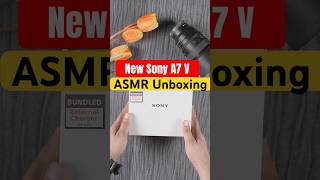 New Sony A7 V ASMR Unboxing. #sonya7v #unboxing #asmrunboxing #sonyalphain