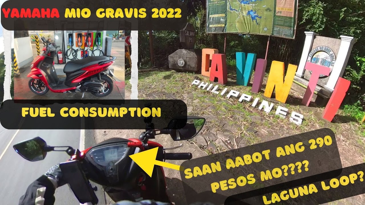 YAMAHA MIO GRAVIS 2022 FUEL CONSUMPTION jadventourmoto812 YouTube