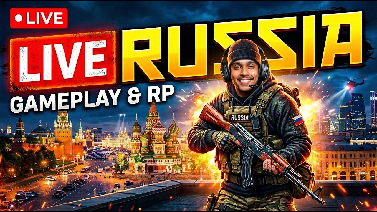 LIVE RUSSIA RP 🔴 Starting From Zero - YouTube