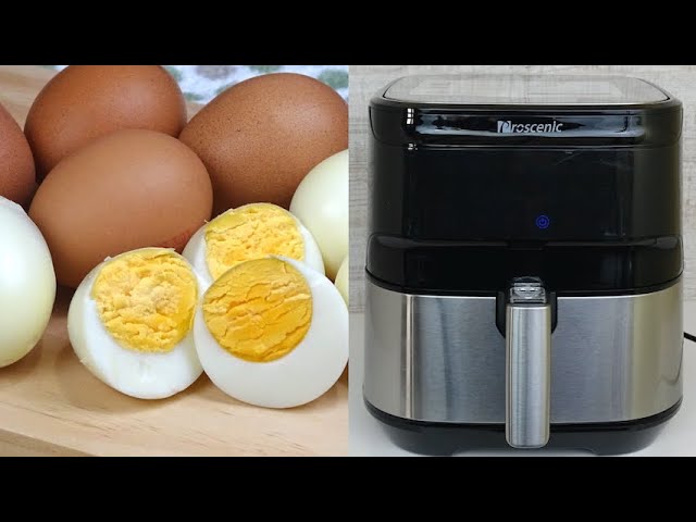 Cómo cocer huevos 🥚 en freidora de aire 9 en 1 de Silvercrest