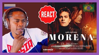 THE BEST REACT | Luan Santana - MORENA (Clipe Oficial)