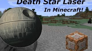 [::] Death Star Laser in Minecraft! (Tutorial in Description)