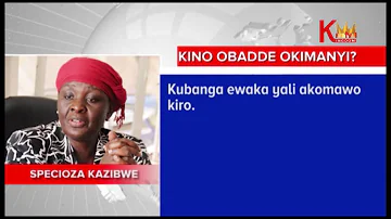 Kino Obadde Okimanyi  Specioza Kazibwe part 3