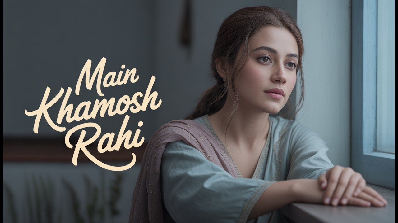 Main Khamosh Rahi | Pakistani Style Song | Female Version | AI Generated | Copyright Free 💔