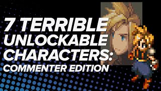 7 Unlockable Characters Not Worth the Effort: Commenter Edition